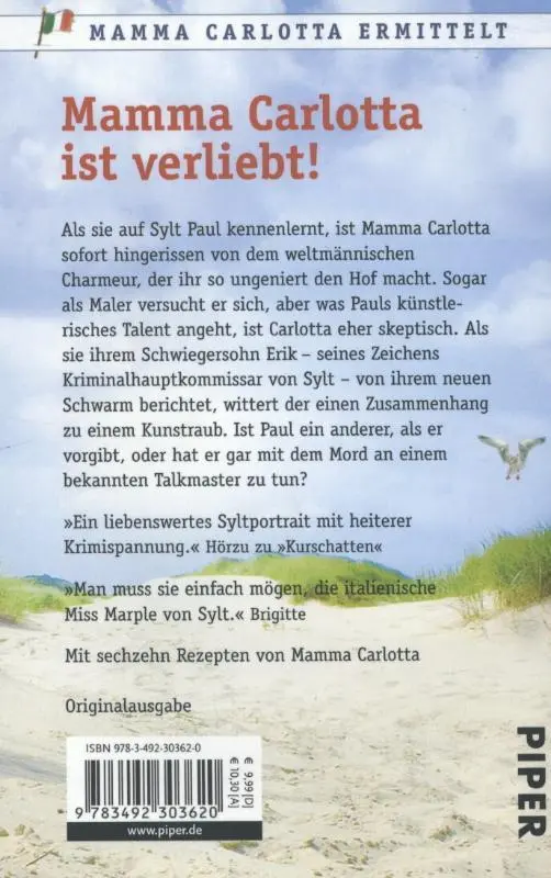 Rückseite: 9783492303620 | Strandläufer | Ein Sylt-Krimi | Gisa Pauly | Taschenbuch | 474 S.