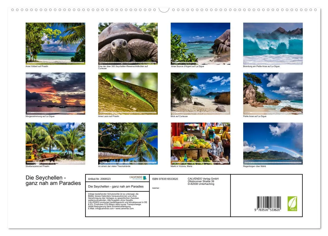 Bild: 9783516533620 | Die Seychellen - ganz nah am Paradies (hochwertiger Premium...