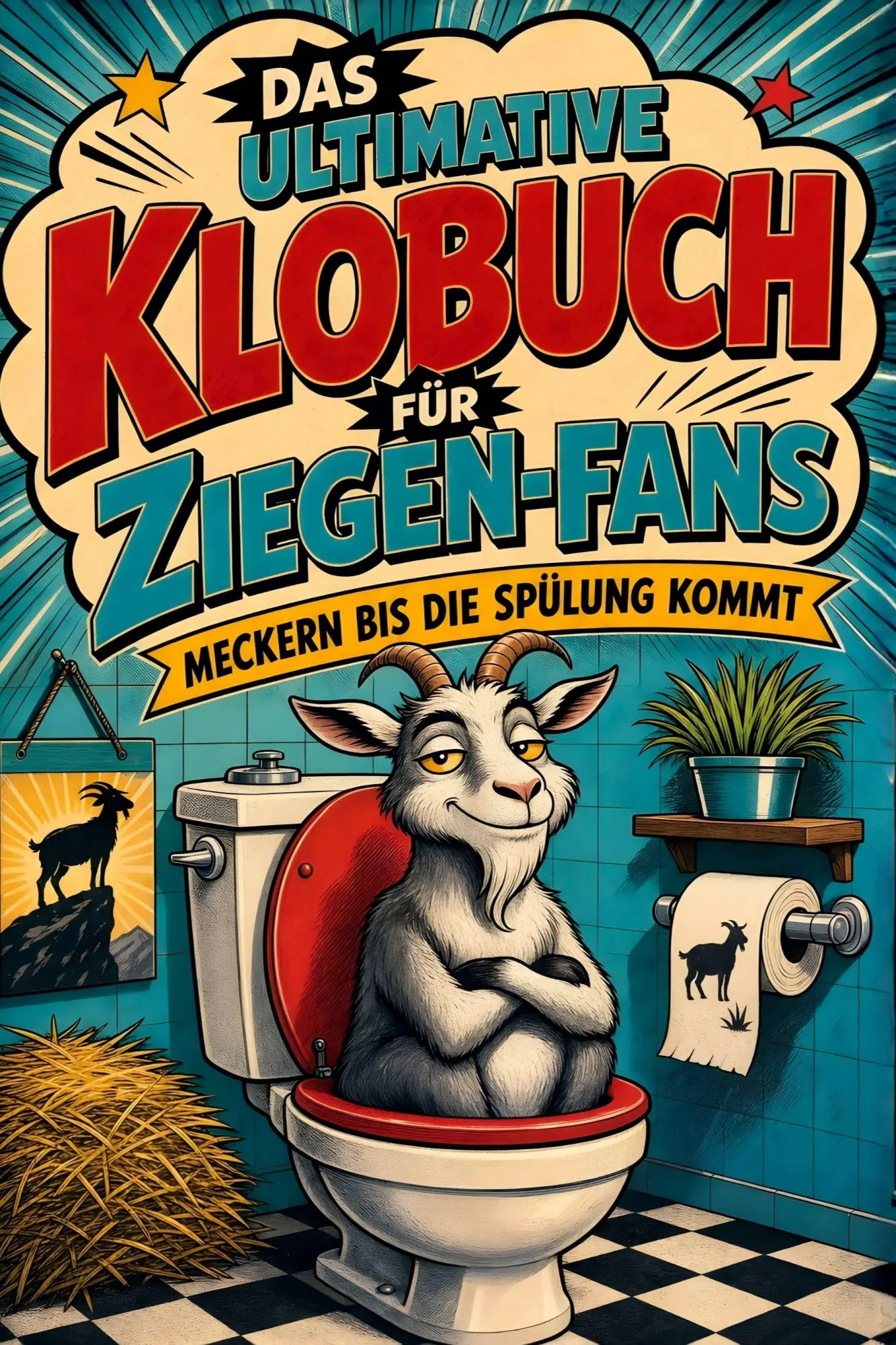 Cover: 9783696103620 | Das ultimative Klobuch für Ziegen-Fans | Meckern bis die Spülung kommt