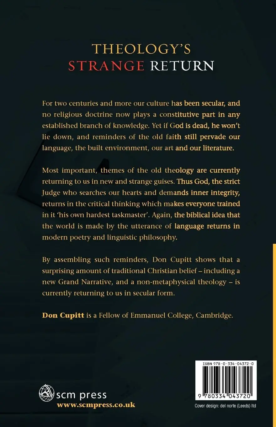 Rückseite: 9780334043720 | Theology's Strange Return | Don Cupitt | Taschenbuch | Englisch | 2011