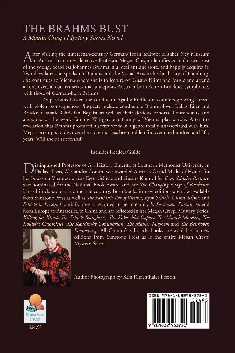 Rückseite: 9781632933720 | The Brahms Bust | A Megan Crespi Mystery Series Novel | Comini | Buch