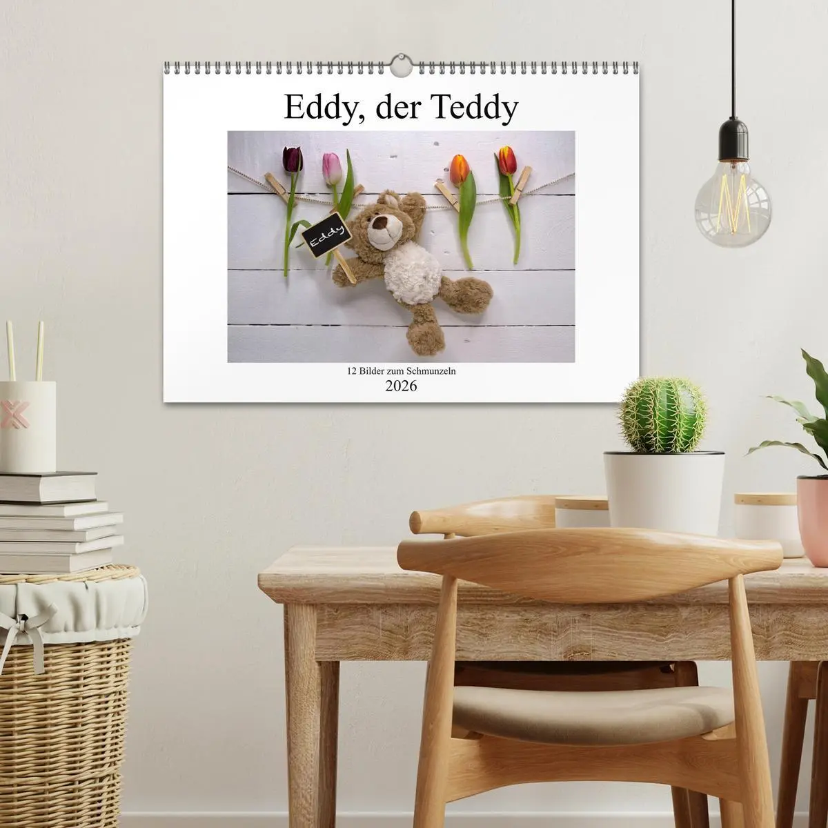 Bild: 9783457813720 | Eddy, der Teddy - 12 Bilder zum Schmunzeln (Wandkalender 2026 DIN...