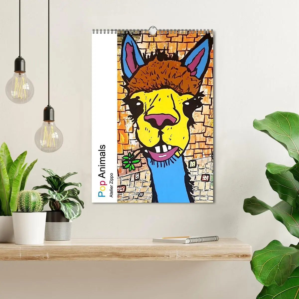 Bild: 9783516693720 | Pop Art Animals - Atelier Zippo (Wandkalender 2026 DIN A3 hoch),...