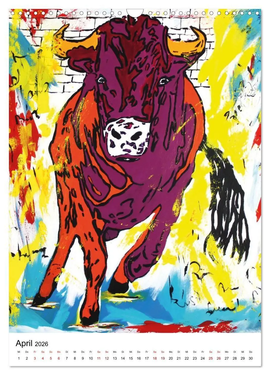Bild: 9783516693720 | Pop Art Animals - Atelier Zippo (Wandkalender 2026 DIN A3 hoch),...