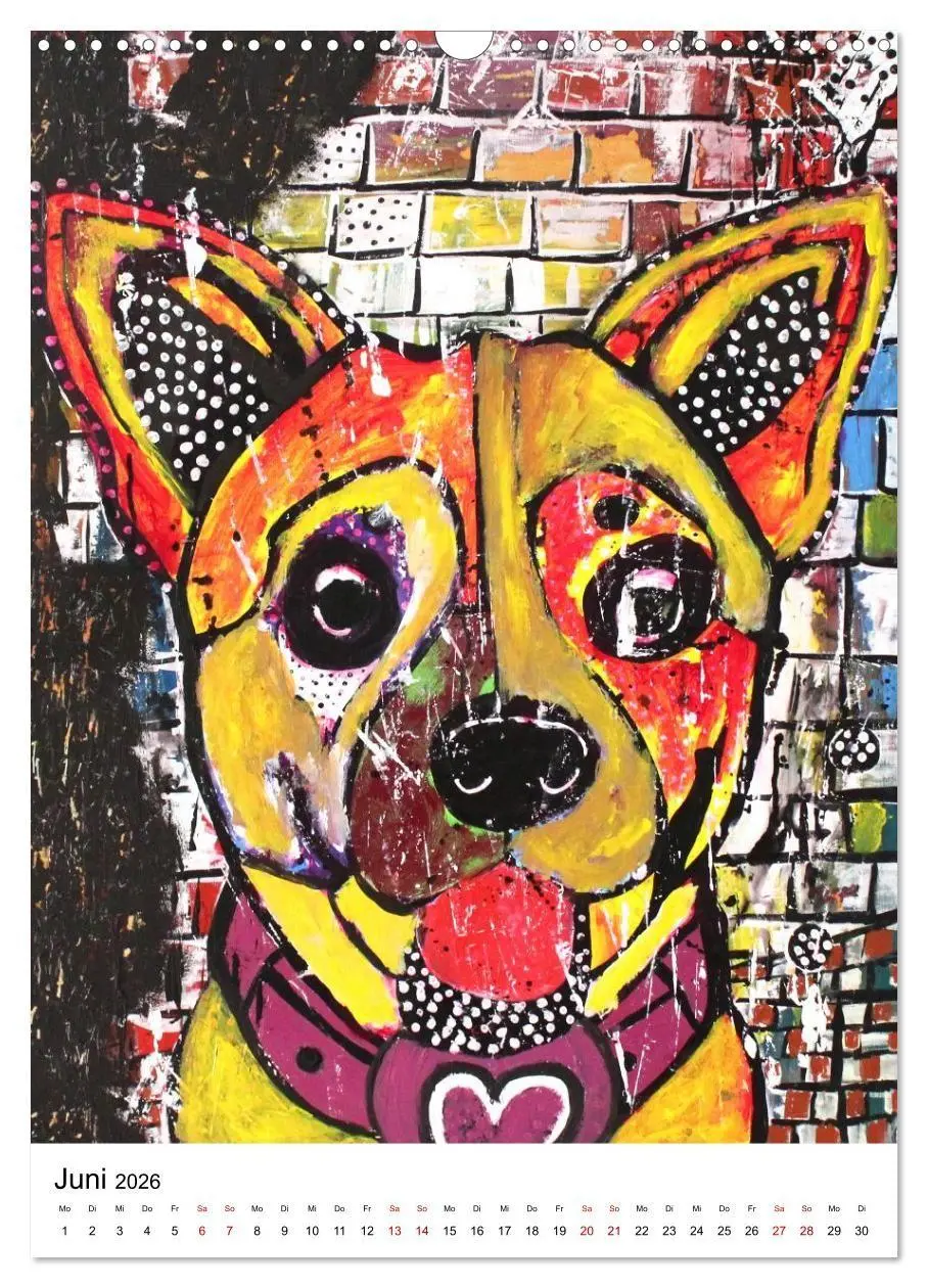 Bild: 9783516693720 | Pop Art Animals - Atelier Zippo (Wandkalender 2026 DIN A3 hoch),...