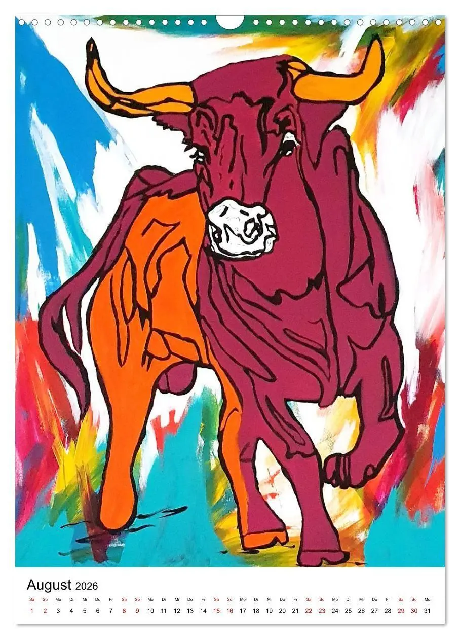 Bild: 9783516693720 | Pop Art Animals - Atelier Zippo (Wandkalender 2026 DIN A3 hoch),...