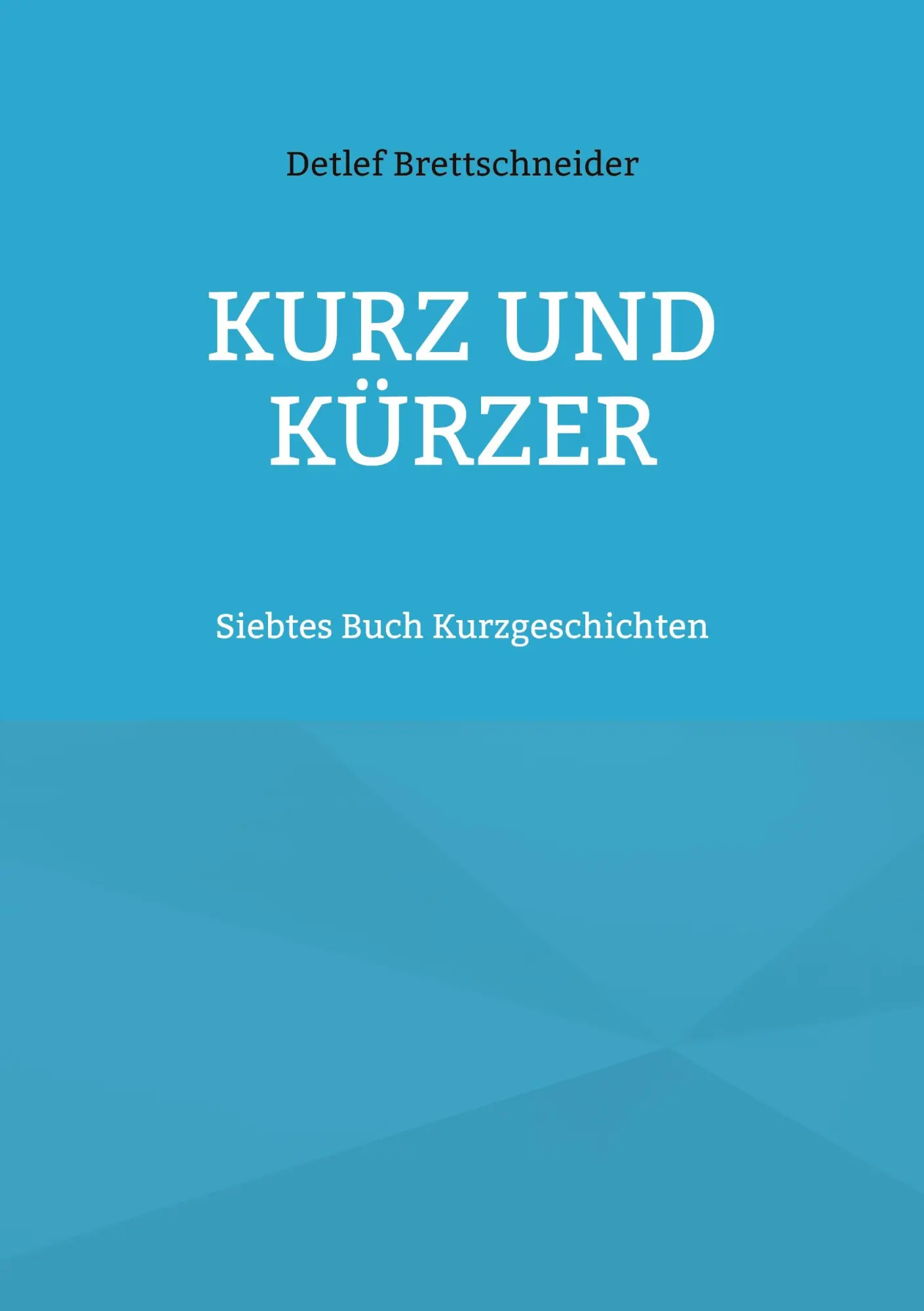 Cover: 9783755733720 | Kurz und kürzer | Siebtes Buch Kurzgeschichten | Detlef Brettschneider