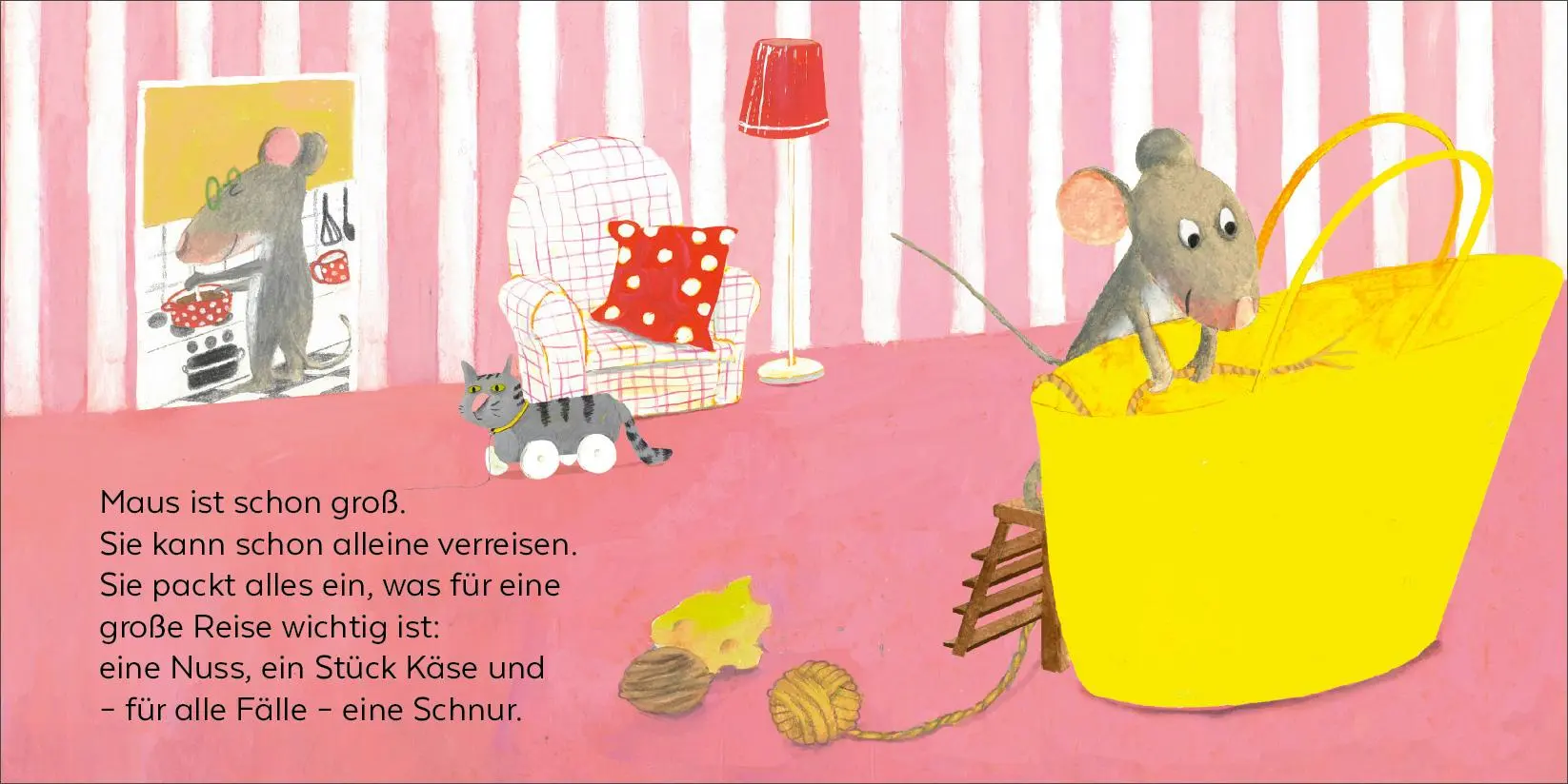 Bild: 9783943833720 | Maus geht auf große Reise | Friederike Dammermann | Buch | 26 S.