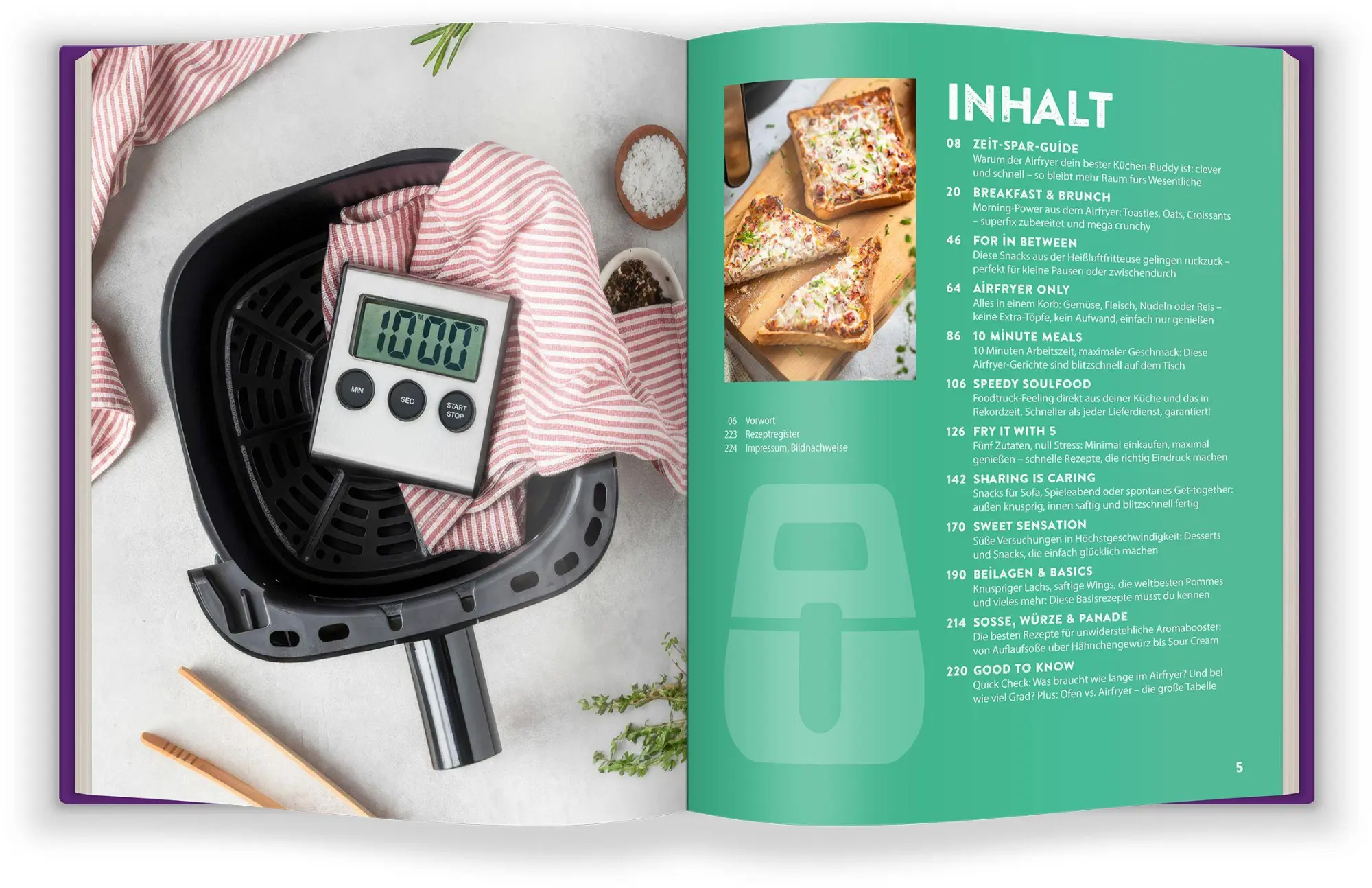 Bild: 9783964173720 | AIR FRYER 100 x schnell | Redaktion Air Fryer | Buch | 260 S. | 2026