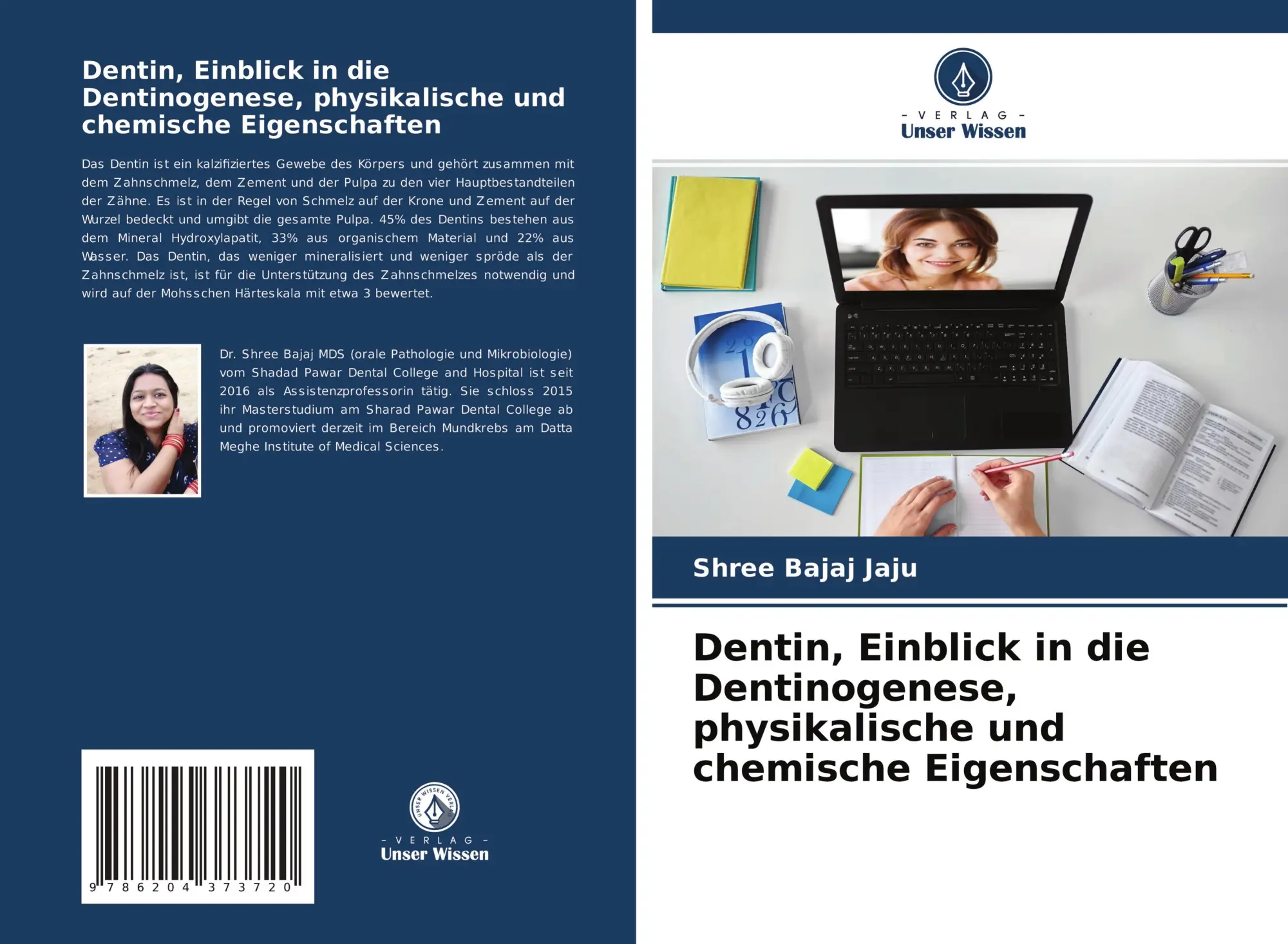Cover: 9786204373720 | Dentin, Einblick in die Dentinogenese, physikalische und chemische...