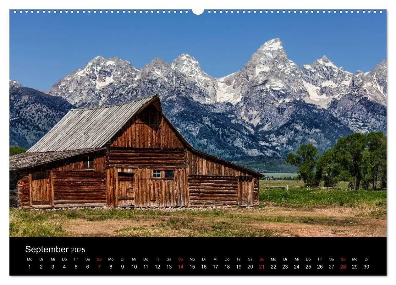 Bild: 9783435643820 | USA Landschaftskalender (Wandkalender 2025 DIN A2 quer), CALVENDO...