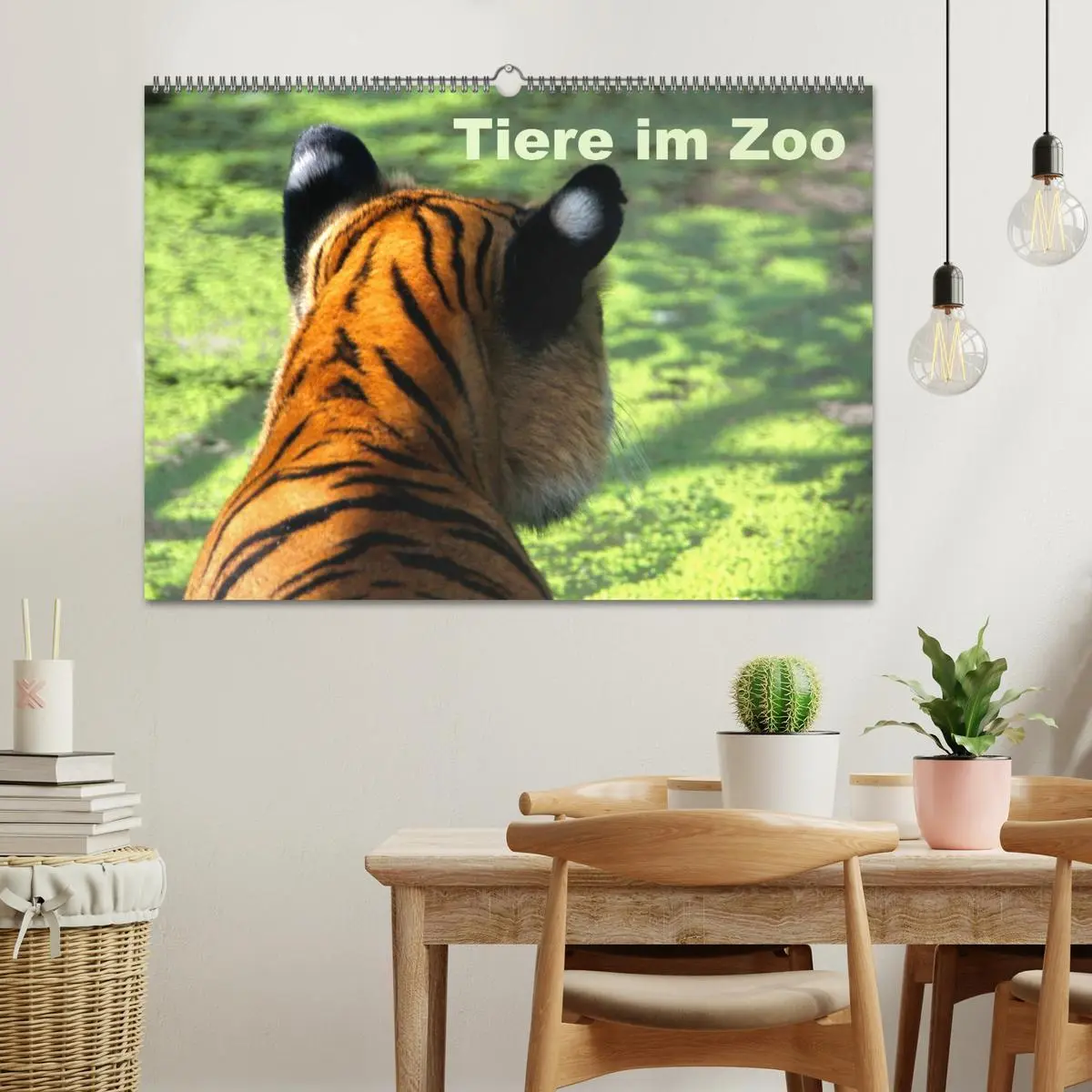 Bild: 9783457973820 | Tiere im Zoo (Wandkalender 2026 DIN A2 quer), CALVENDO Monatskalender