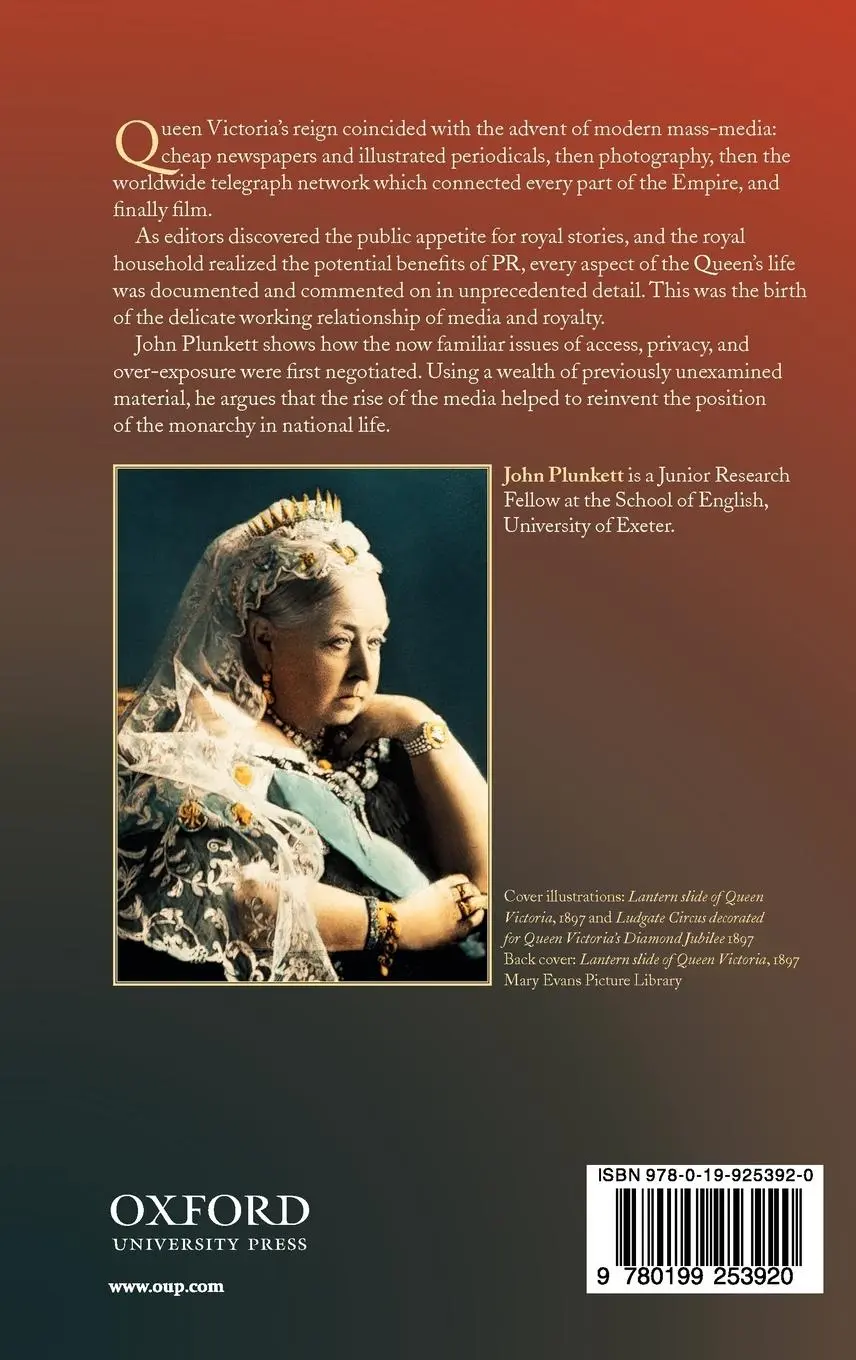 Rückseite: 9780199253920 | Queen Victoria | First Media Monarch | John Plunkett | Buch | Gebunden