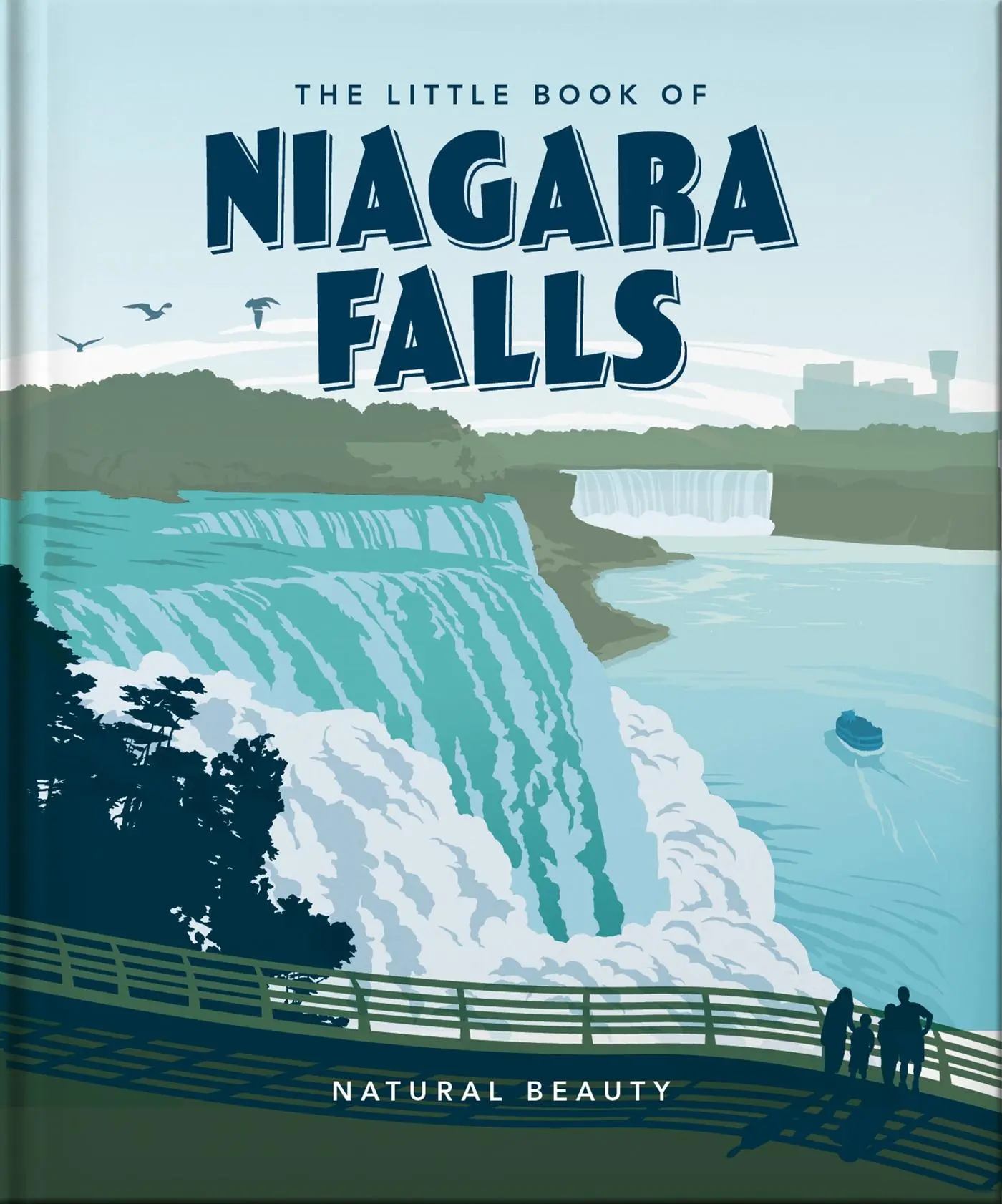 Cover: 9781800693920 | The Little Book of Niagara Falls | Natural Beauty | Orange Hippo!