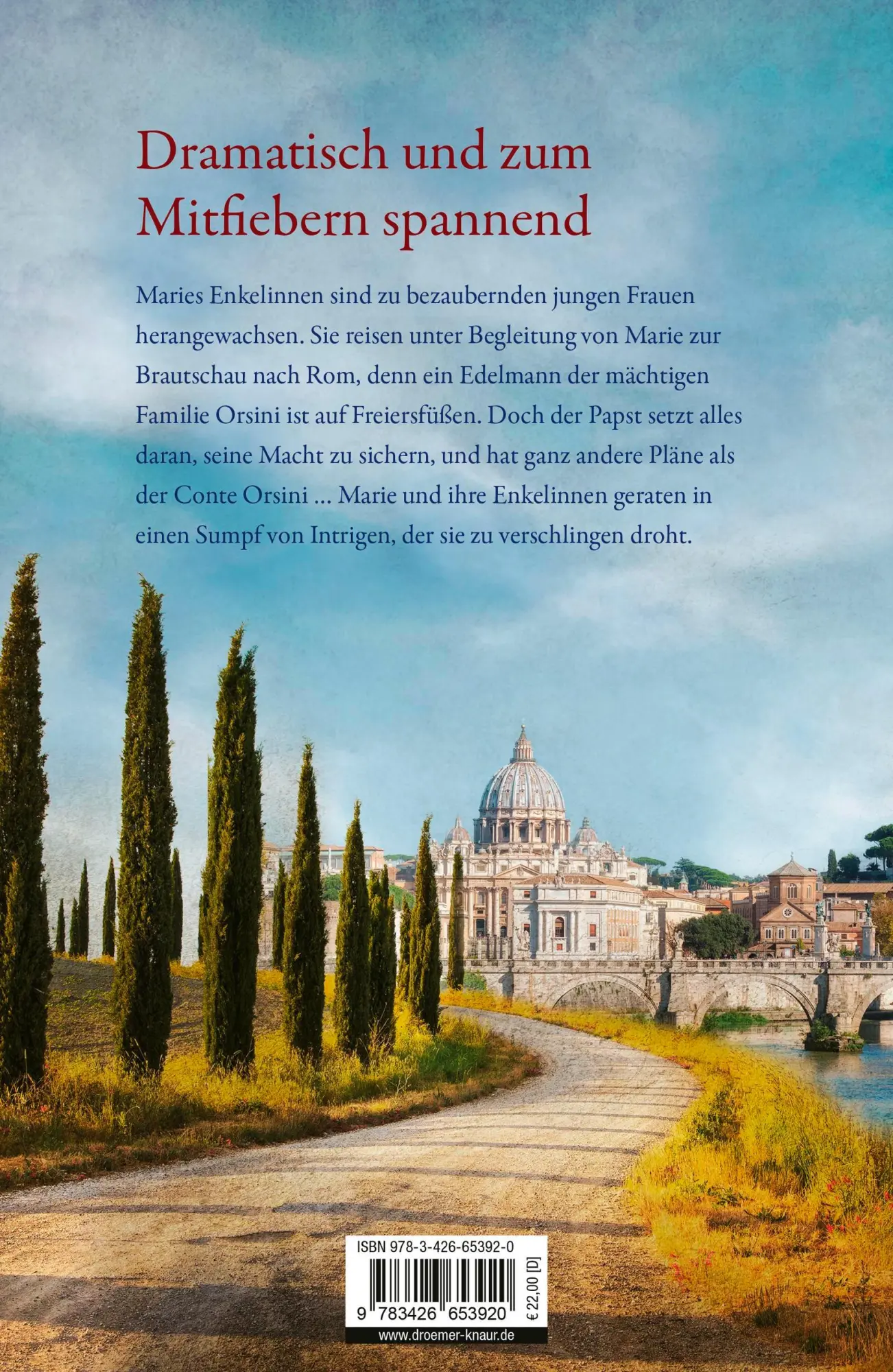 Rückseite: 9783426653920 | Die Wanderhure. Intrigen in Rom | Iny Lorentz | Buch | 512 S. | 2024