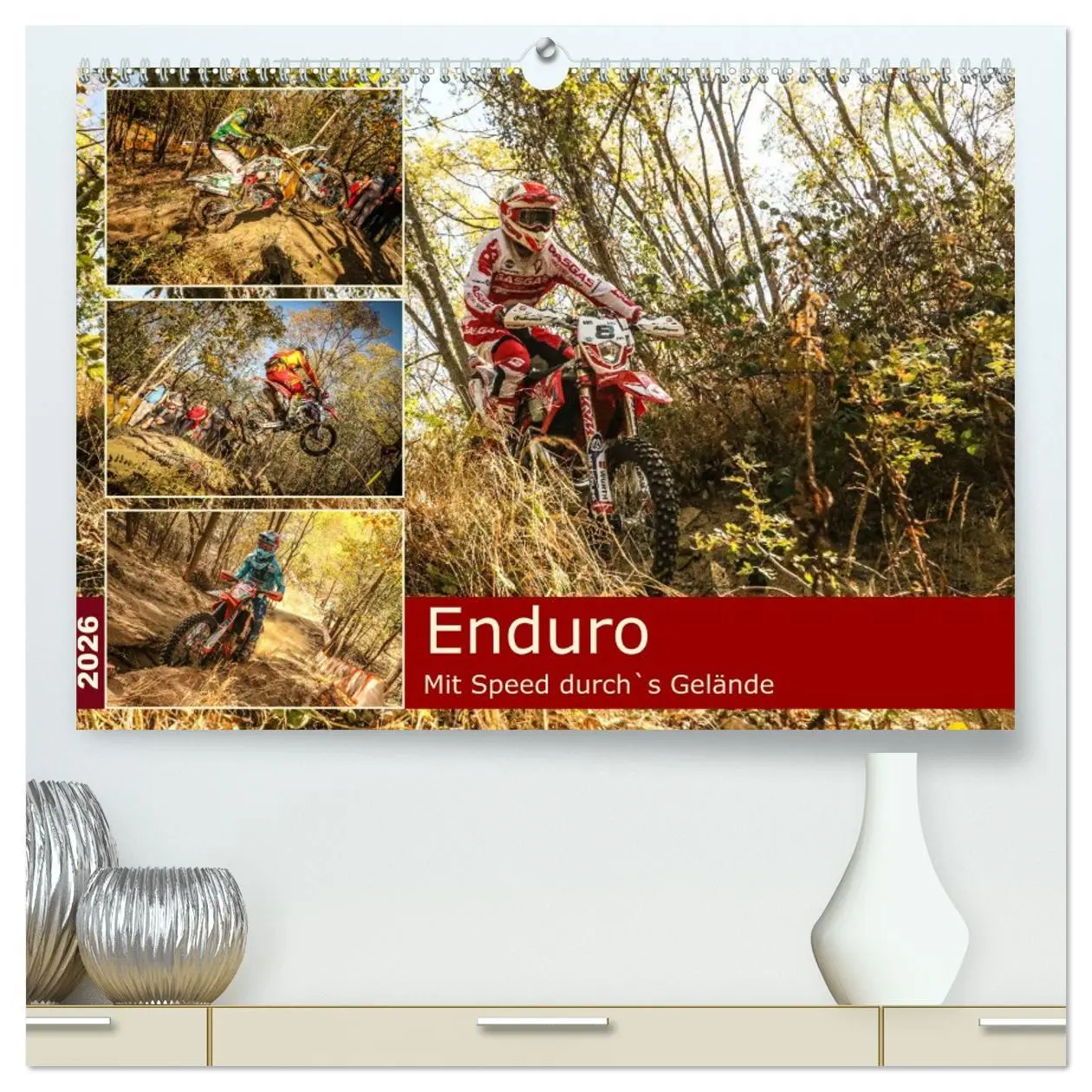 Cover: 9783457653920 | Enduro Mit Speed durch`s Gelände (hochwertiger Premium Wandkalender...