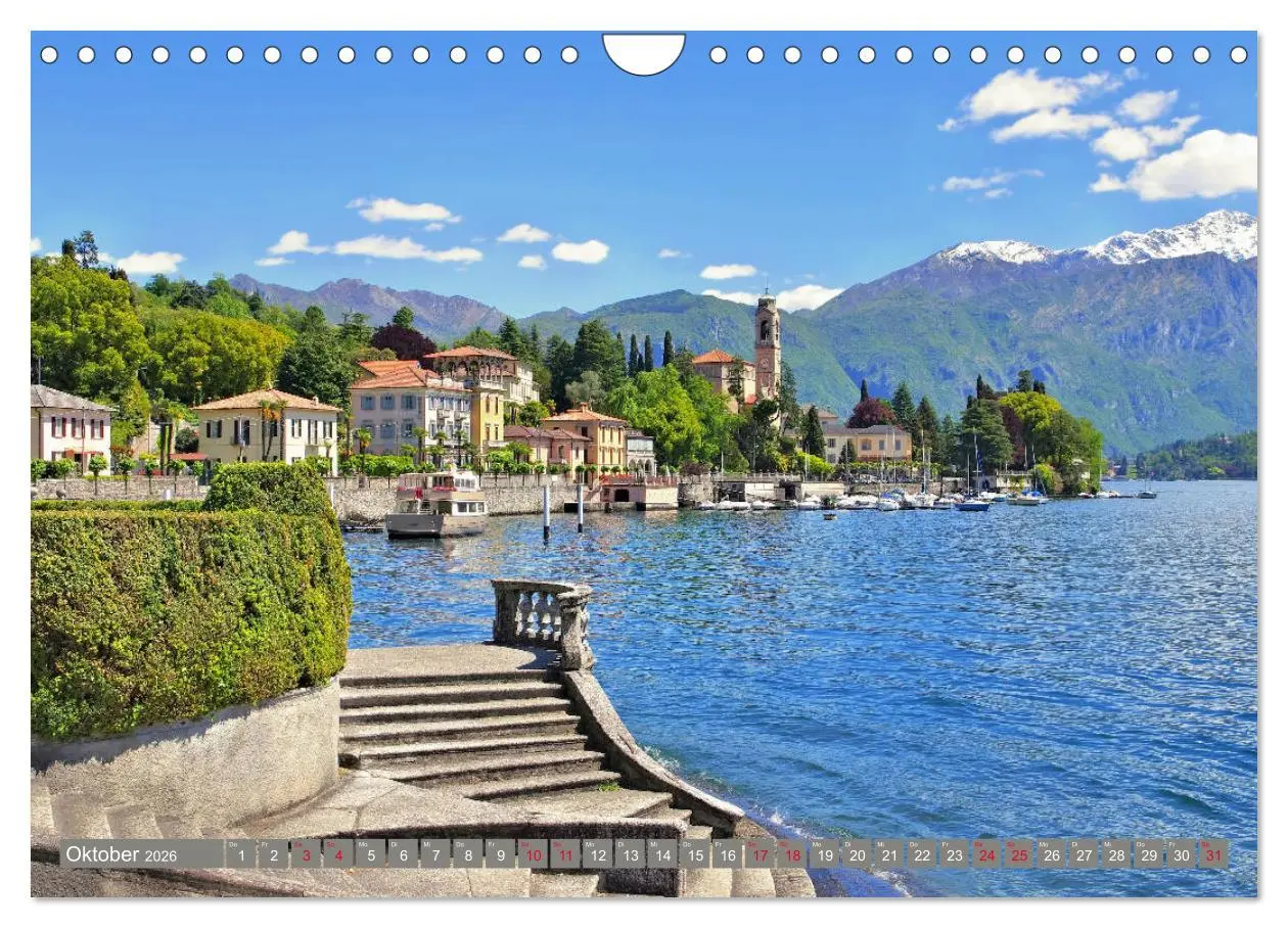 Bild: 9783457723920 | Comer See - Mediterraner Charme in alpiner Landschaft (Wandkalender...