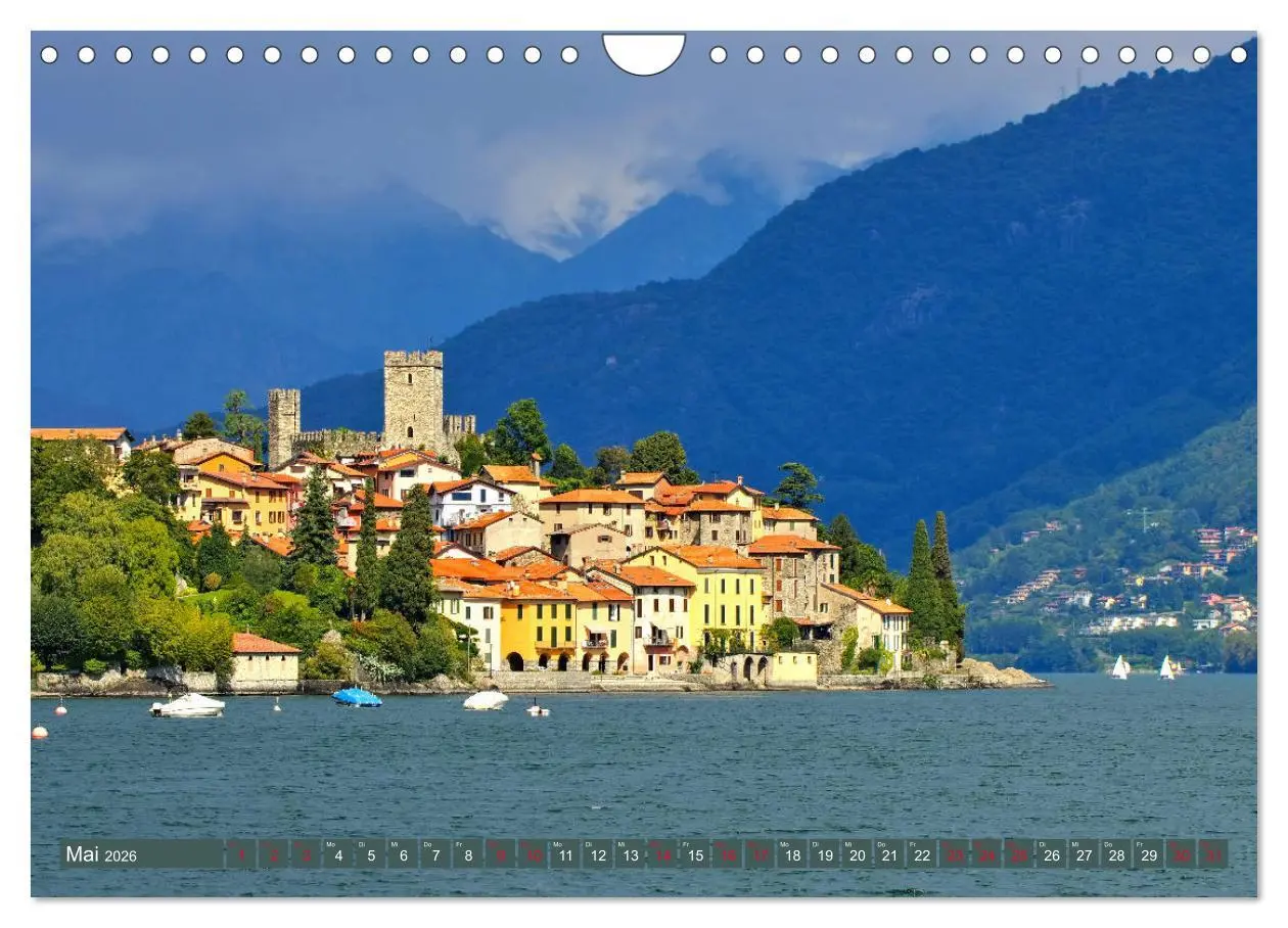 Bild: 9783457723920 | Comer See - Mediterraner Charme in alpiner Landschaft (Wandkalender...