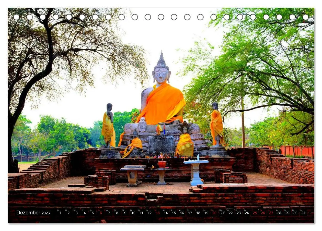 Bild: 9783516053920 | Ayutthaya - Thailands alte Hauptstadt (Tischkalender 2026 DIN A5...