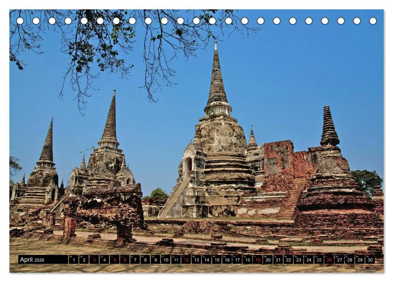Bild: 9783516053920 | Ayutthaya - Thailands alte Hauptstadt (Tischkalender 2026 DIN A5...