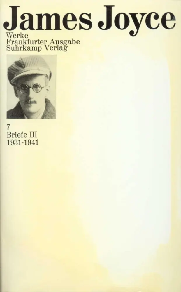 Cover: 9783518033920 | Briefe. Tl.3 | 7: Briefe III. Deutsch und Englisch | James Joyce