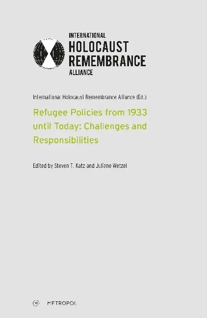 Cover: 9783863313920 | Refugee Policies from 1933 until Today: Challenges and...