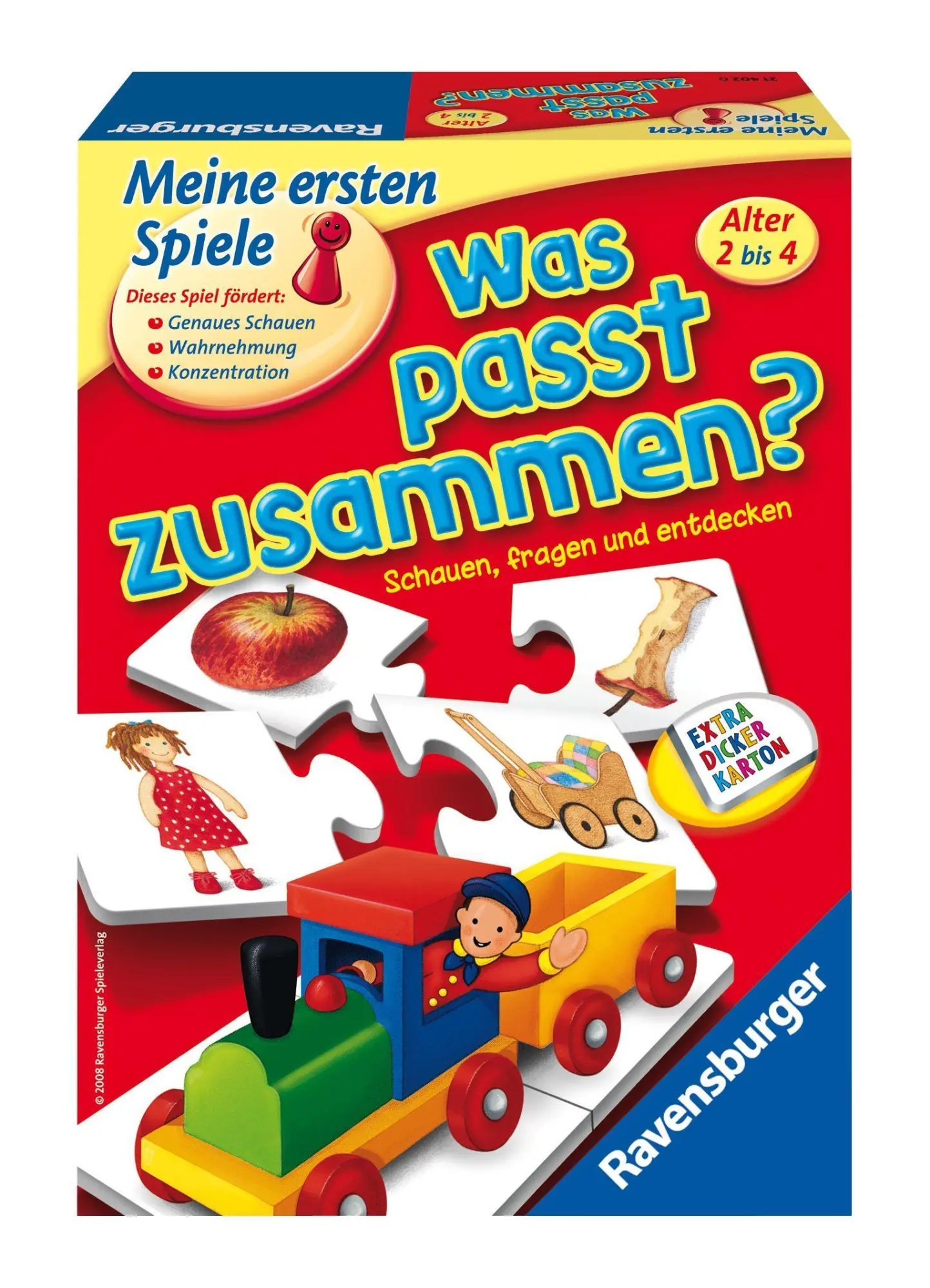 Cover: 4005556214020 | Was passt zusammen? | Schauen, fragen und entdecken | Spiel | 21402
