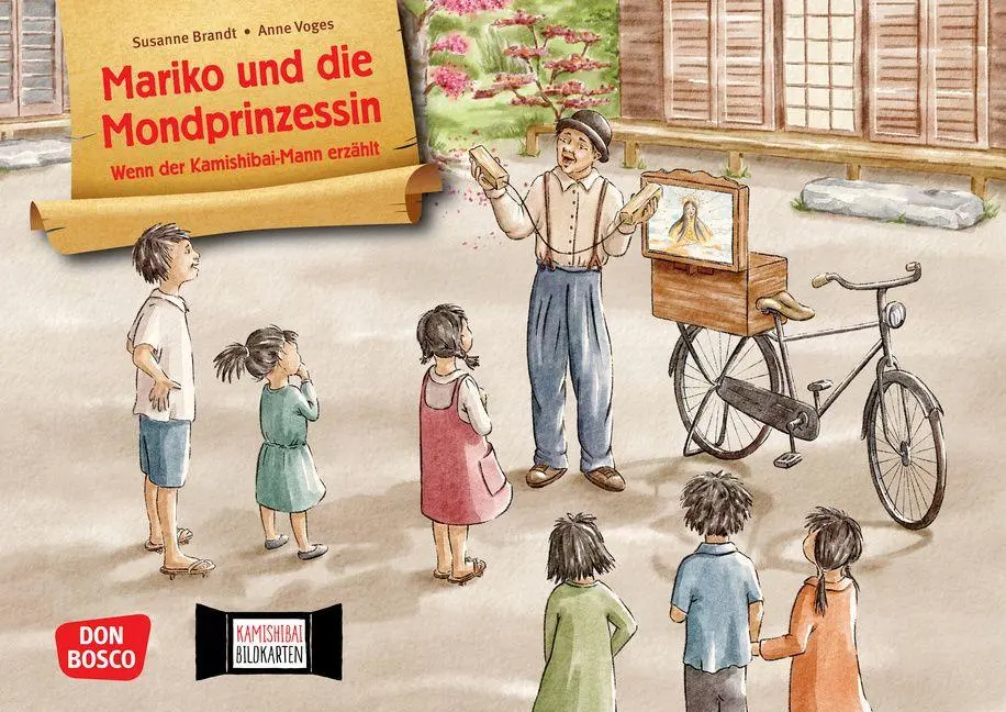 Cover: 4260694924020 | Mariko und die Mondprinzessin. Wenn der Kamishibai-Mann erzählt....