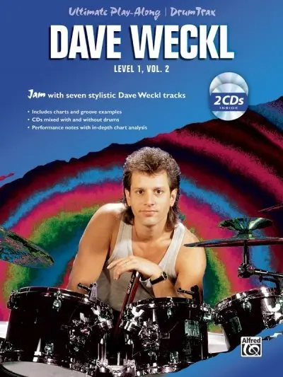 Cover: 9781576234020 | Ultimate Play-Along Drum Trax: Dave Weckl, Level 1, Volume 2 | Weckl
