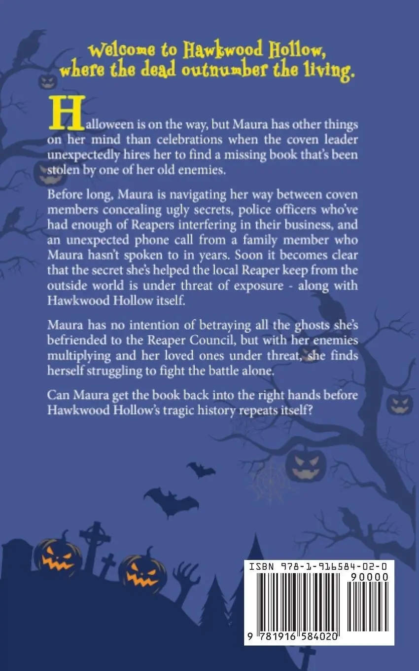 Rückseite: 9781916584020 | Anything Ghost | Elle Adams | Taschenbuch | A Reaper Witch Mystery