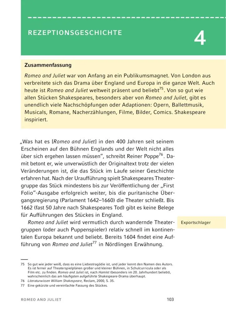 Bild: 9783129304020 | Romeo and Juliet von William Shakespeare | William Shakespeare | Buch