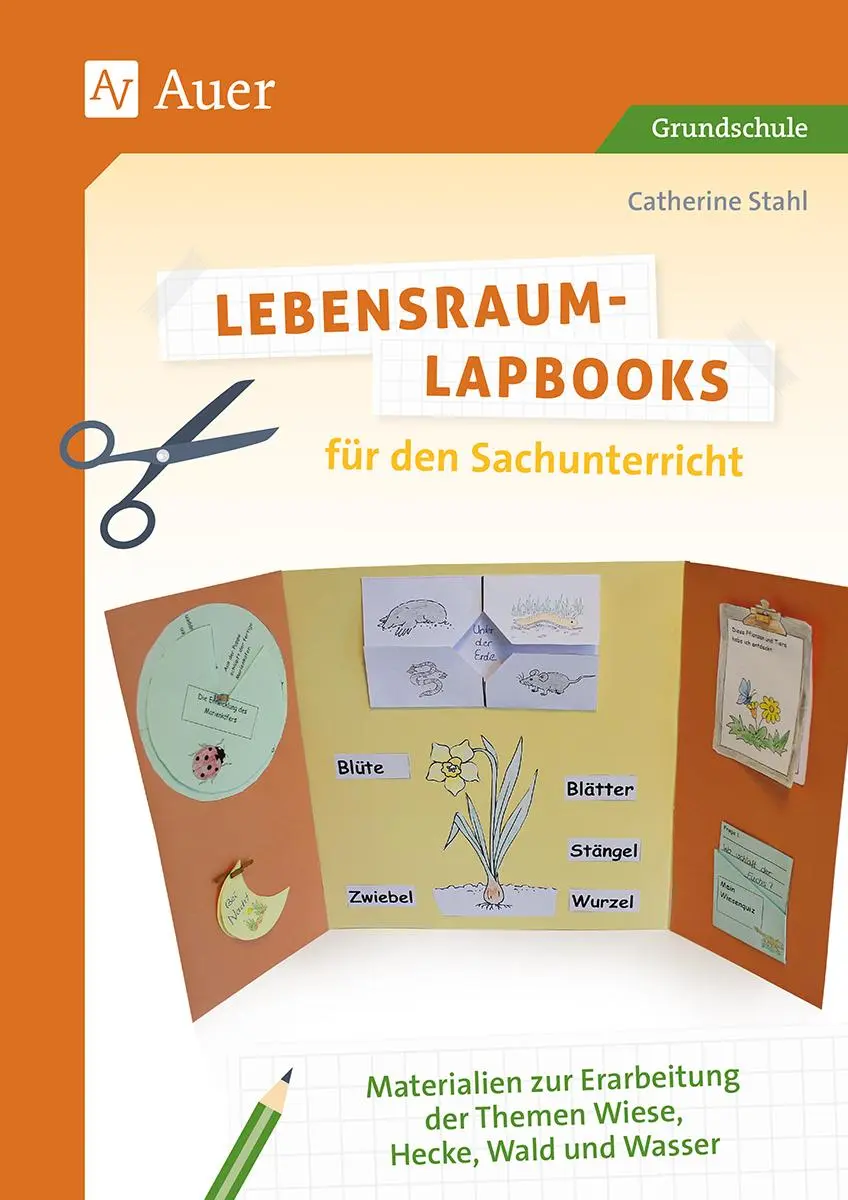 Cover: 9783403084020 | Lebensraum-Lapbooks für den Sachunterricht | Catherine Stahl | 96 S.