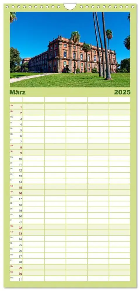 Bild: 9783457094020 | Familienplaner 2025 - Historisches am Golf von Neapel mit 5 Spalten...