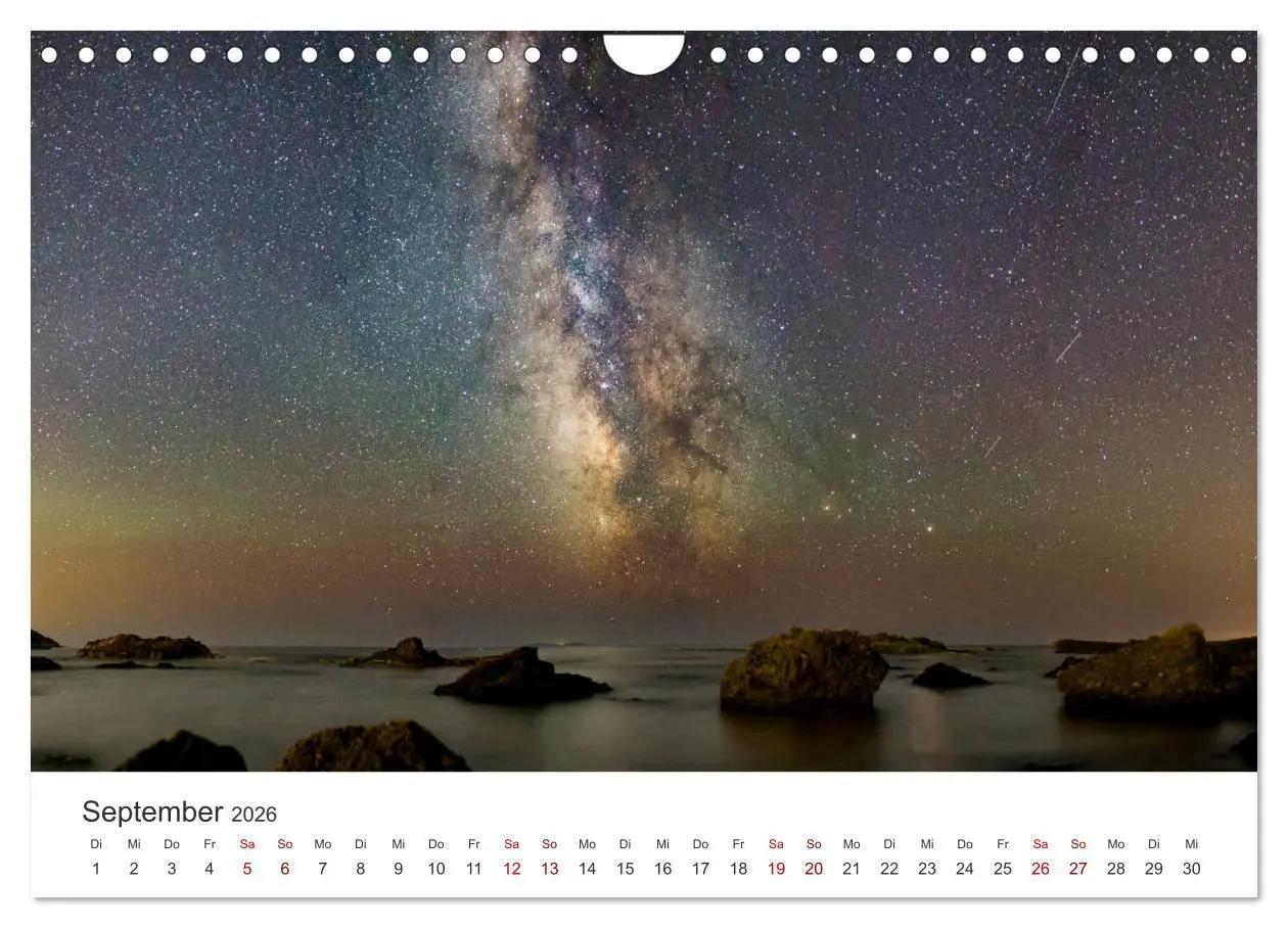 Bild: 9783457924020 | Nachthimmel - Unfassbare Fotografien der Sterne. (Wandkalender 2026...