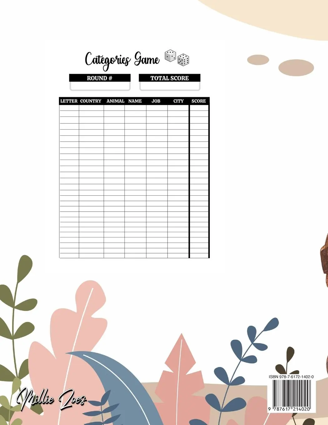 Rückseite: 9787617214020 | Categories Paper Game | Millie Zoes | Taschenbuch | Englisch | 2021