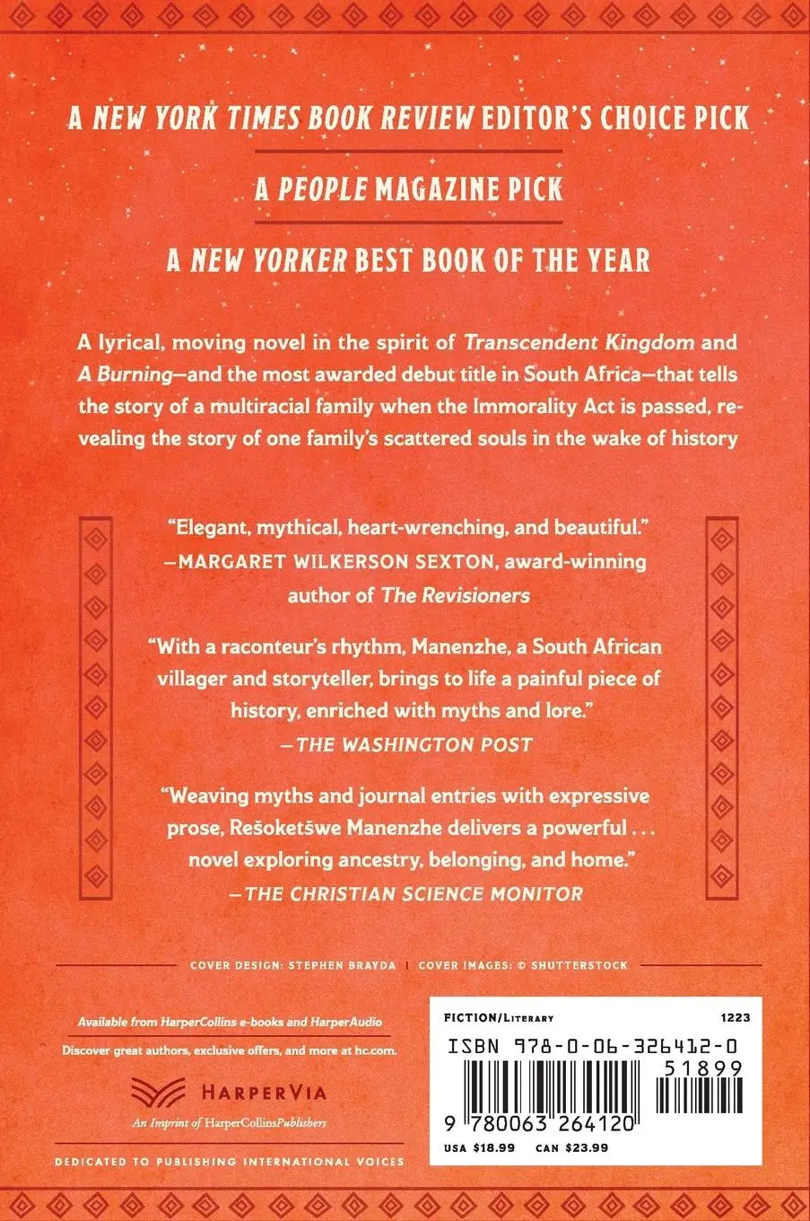 Rückseite: 9780063264120 | Scatterlings | Resoketswe Martha Manenzhe | Taschenbuch | 224 S.