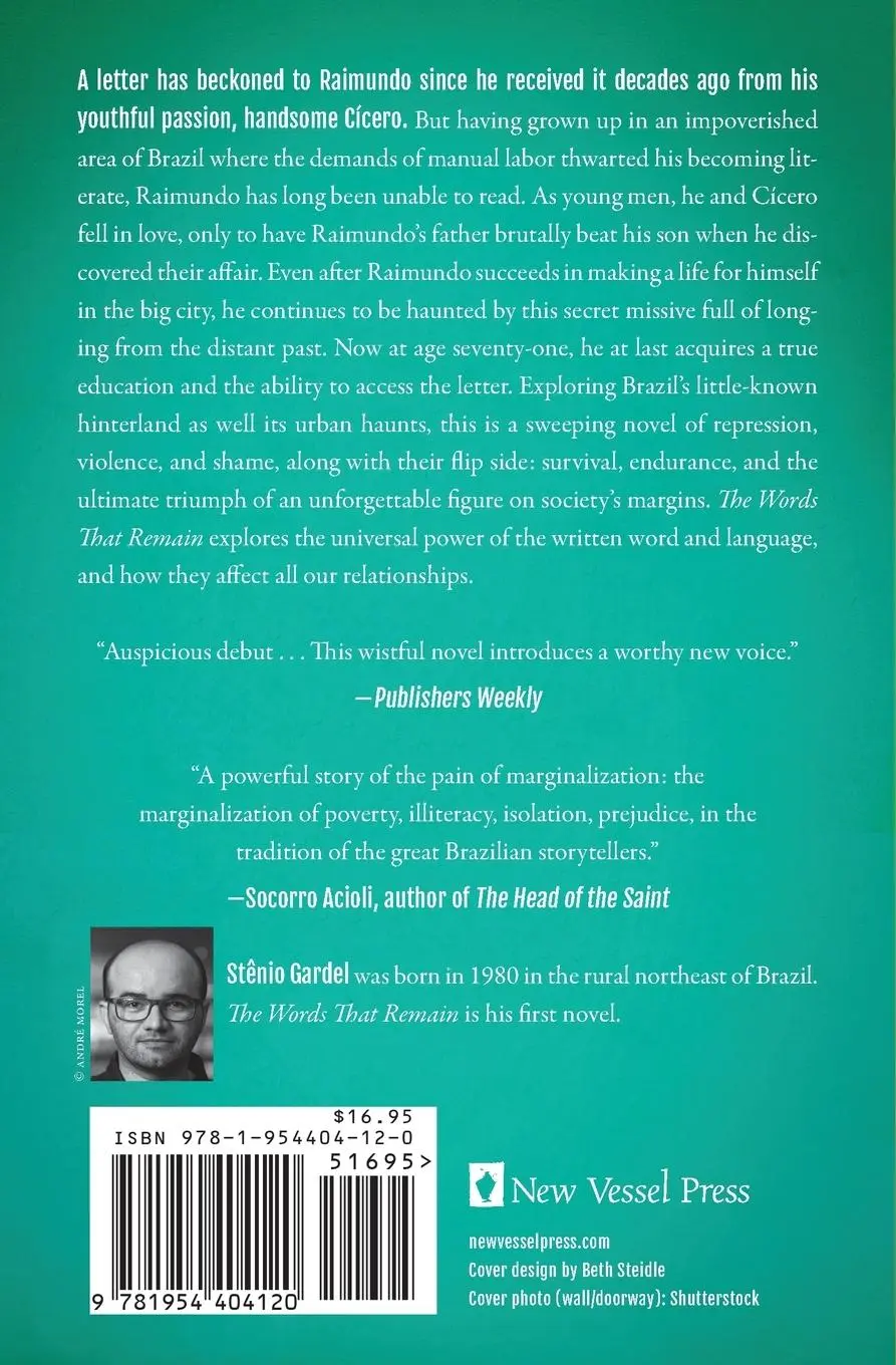 Rückseite: 9781954404120 | The Words That Remain | Stênio Gardel | Taschenbuch | Englisch | 2023