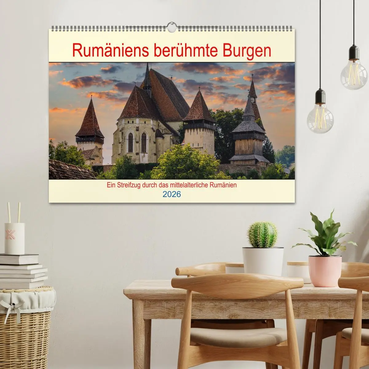 Bild: 9783457604120 | Rumäniens berühmte Burgen (Wandkalender 2026 DIN A2 quer), CALVENDO...