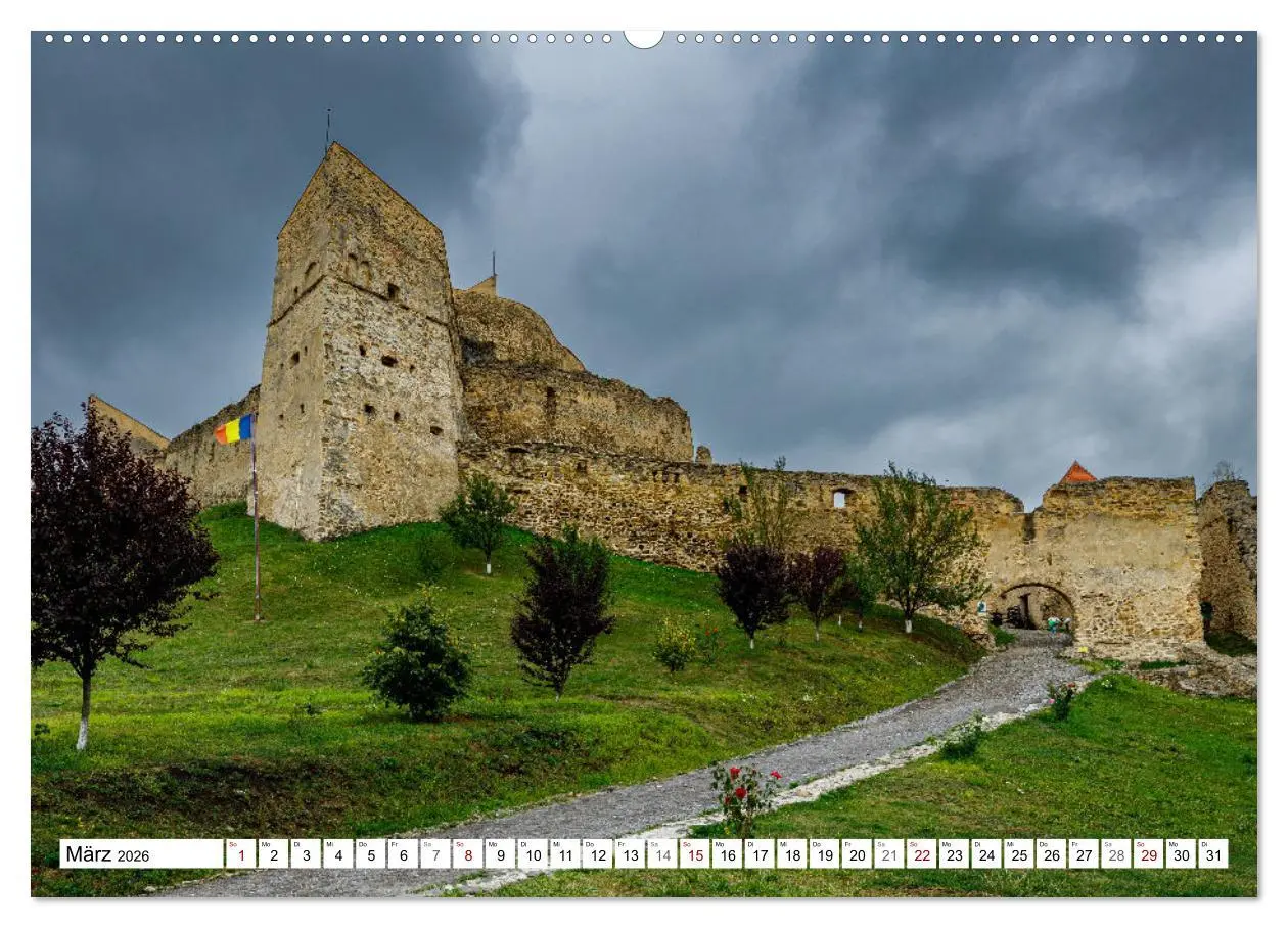 Bild: 9783457604120 | Rumäniens berühmte Burgen (Wandkalender 2026 DIN A2 quer), CALVENDO...