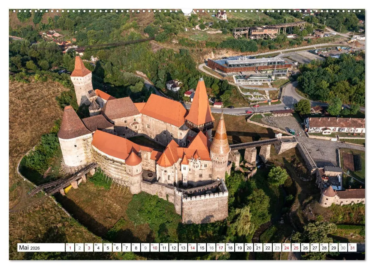 Bild: 9783457604120 | Rumäniens berühmte Burgen (Wandkalender 2026 DIN A2 quer), CALVENDO...