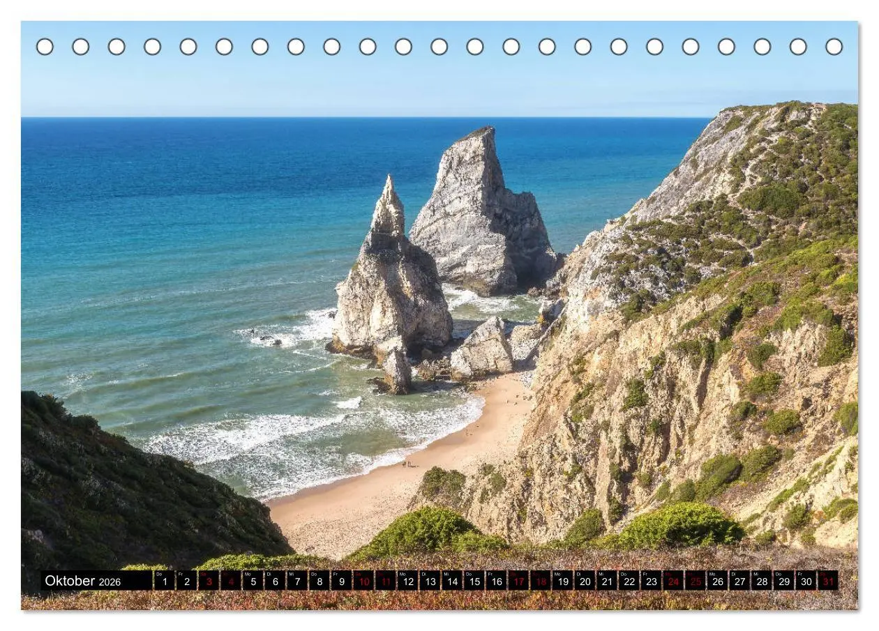 Bild: 9783457844120 | Portugal - Von Porto bis zur Algarve (Tischkalender 2026 DIN A5...