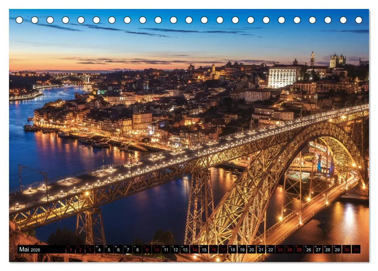 Bild: 9783457844120 | Portugal - Von Porto bis zur Algarve (Tischkalender 2026 DIN A5...