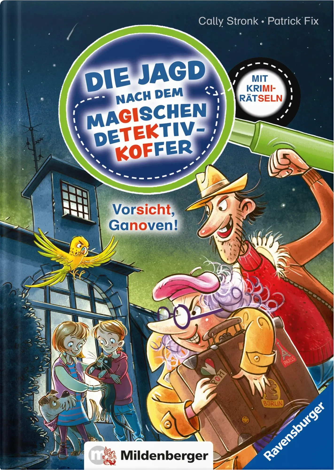 Cover: 9783619204120 | Die Jagd nach dem magischen Detektivkoffer Band 2 | Vorsicht Ganoven!