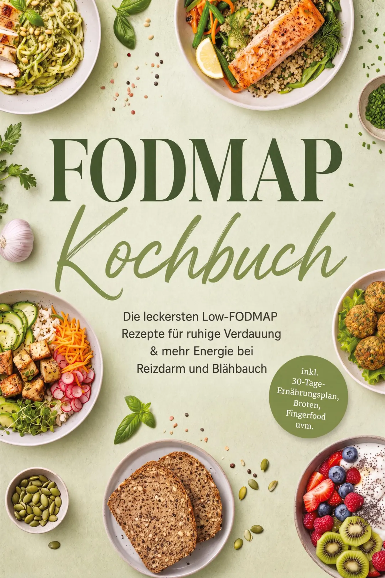 Cover: 9783694384120 | FODMAP Kochbuch: Die leckersten Low-FODMAP Rezepte für ruhige...
