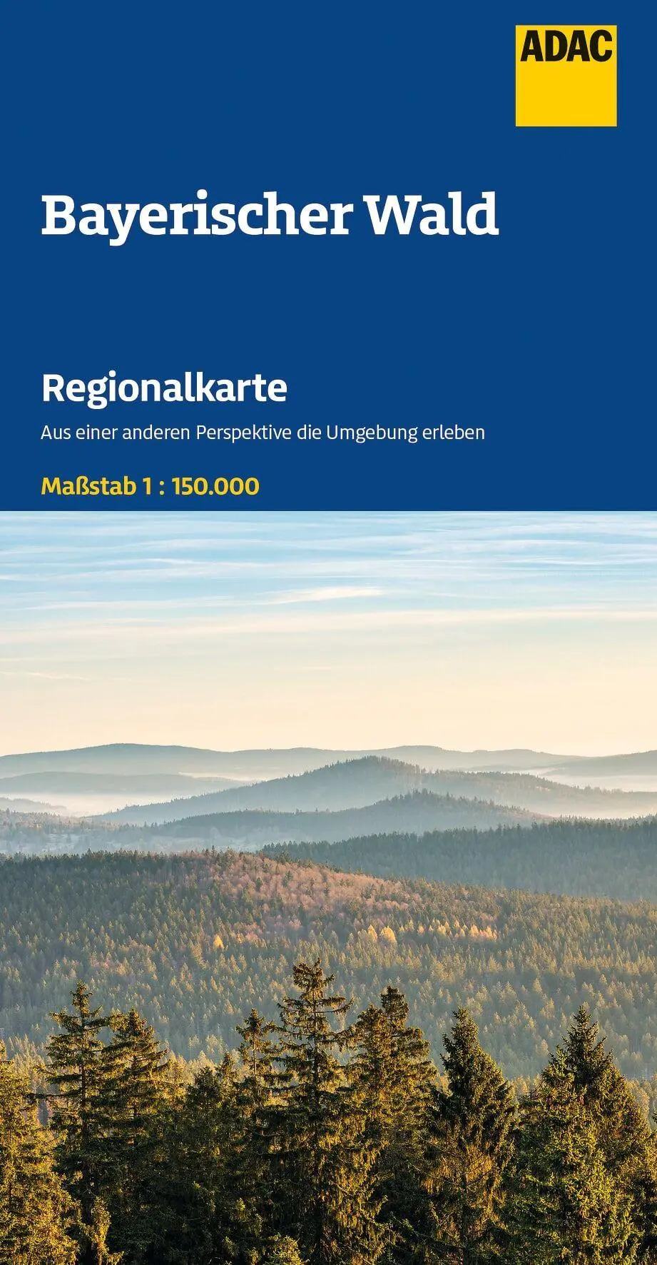 Cover: 9783826424120 | ADAC Regionalkarte 13 Bayerischer Wald 1:150.000 | (Land-)Karte | 2026
