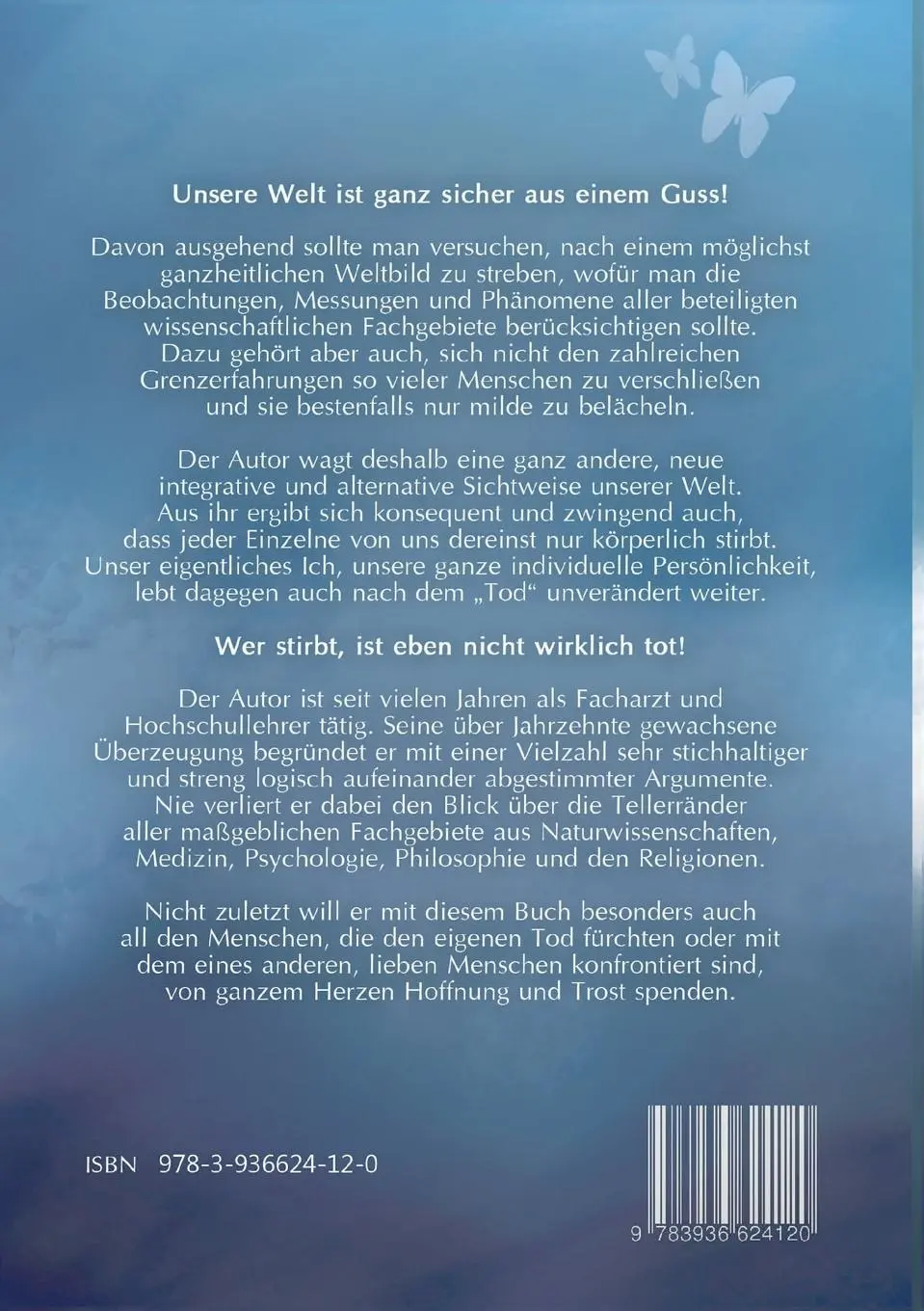 Rückseite: 9783936624120 | Wer stirbt, ist nicht tot! | Walter van Laack | Taschenbuch | 272 S.