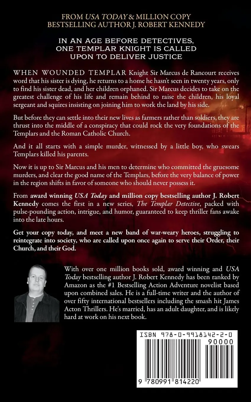 Rückseite: 9780991814220 | The Templar Detective | J. Robert Kennedy | Taschenbuch | Englisch