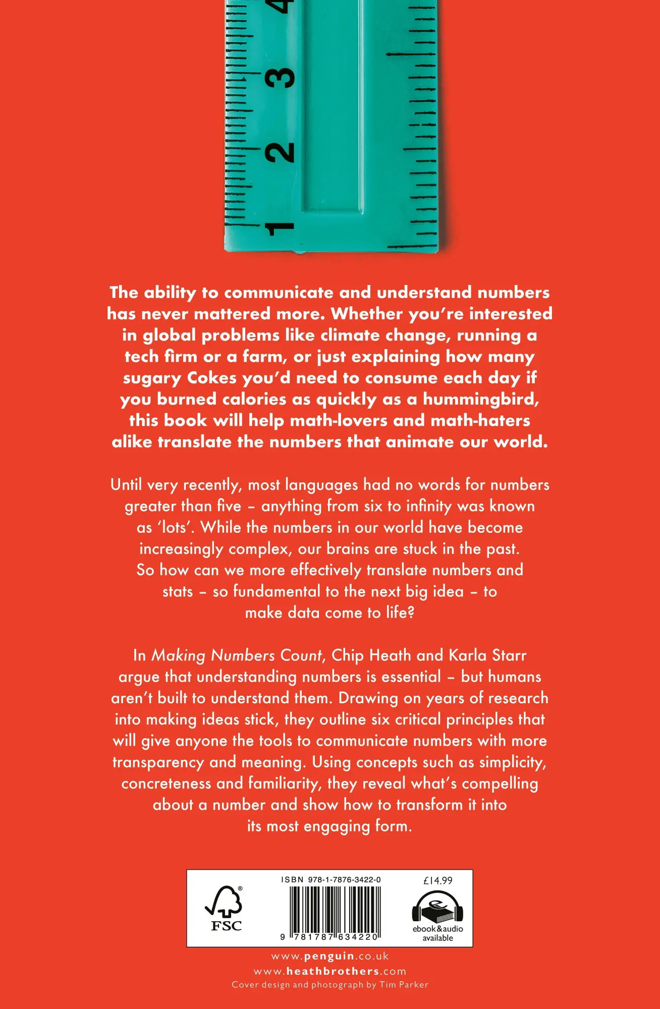 Rückseite: 9781787634220 | Making Numbers Count | The art and science of communicating numbers