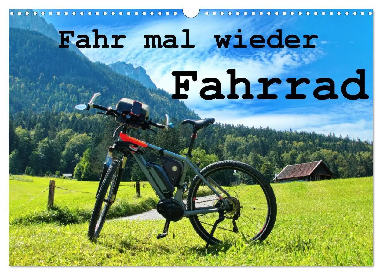 Cover: 9783383964220 | Fahr mal wieder Fahrrad (Wandkalender 2025 DIN A3 quer), CALVENDO...