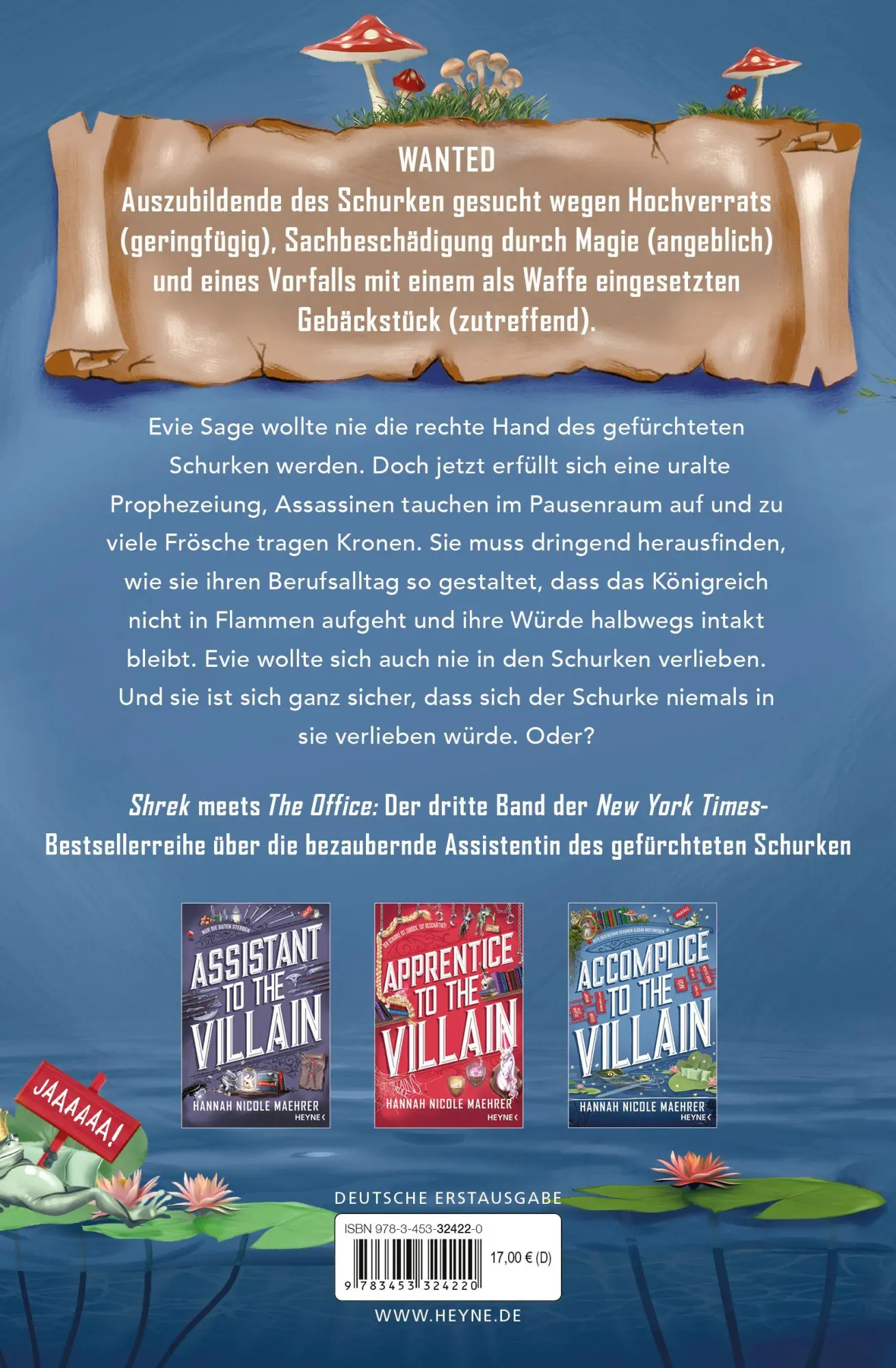 Bild: 9783453324220 | Accomplice to the Villain | Hannah Nicole Maehrer | Taschenbuch | 2026